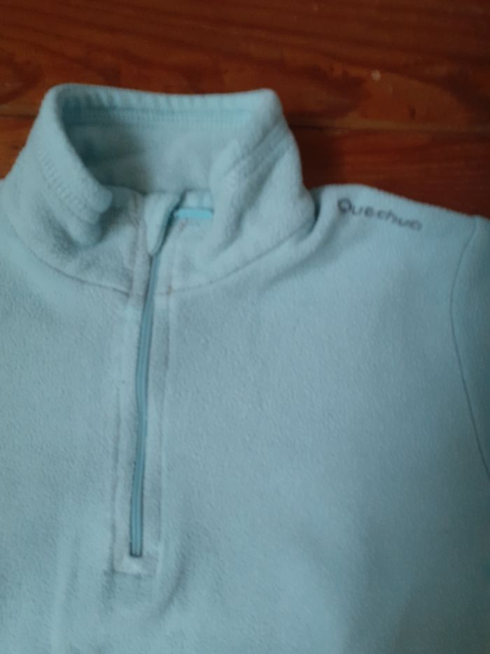 Pull polaire bleu glacier - photo numéro 2