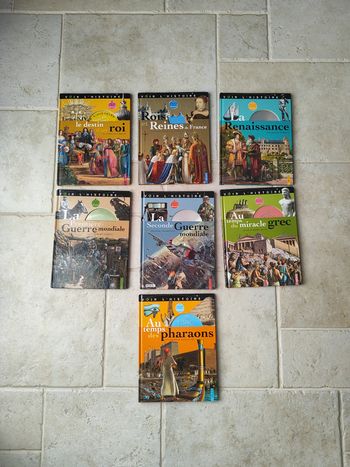 Lot de 7 livres Voir l'histoire