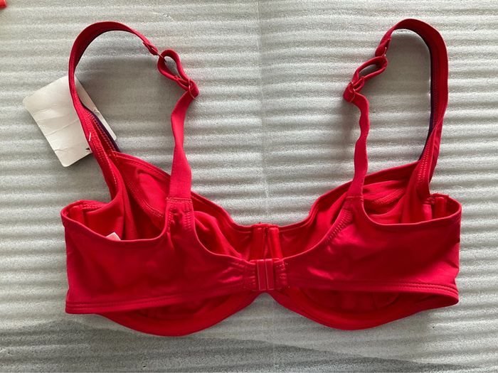 Haut maillot rouge Bestform neuf - photo numéro 4