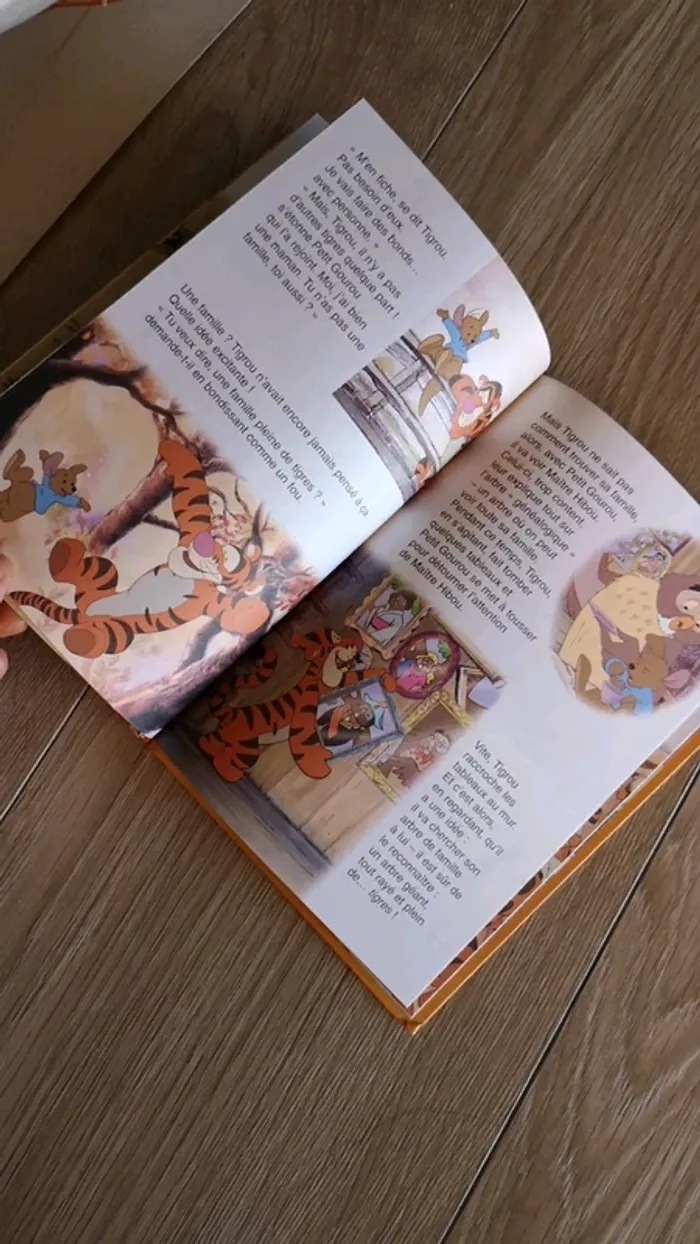 Livre Disney les aventures de tigrou et de son ami winnie - photo numéro 2