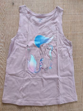 Débardeur fille sirène 8 ans