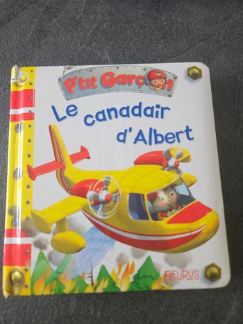 Livre ptit garçon le Canadair d Albert