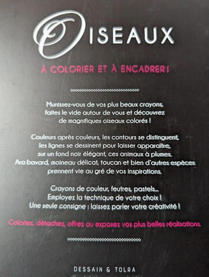 Cahier de coloriage. Oiseaux. Neuf - photo numéro 7