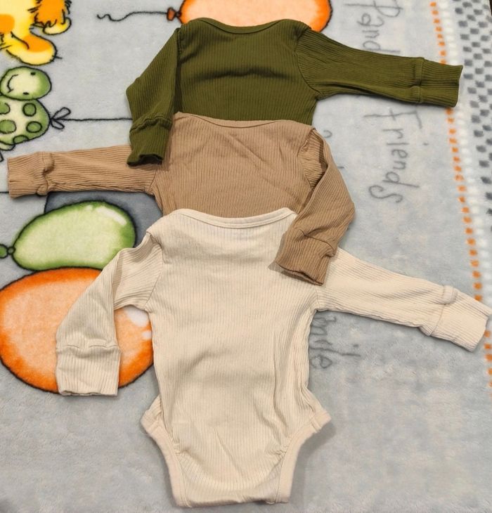 Lot de 3 bodies manches longues - photo numéro 2