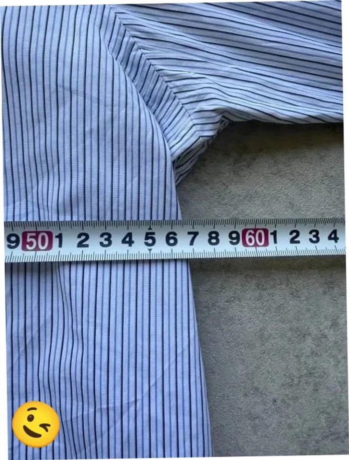 Chemise Ralph Lauren manche longue Taille L bleu Homme Men CHE76 - photo numéro 4