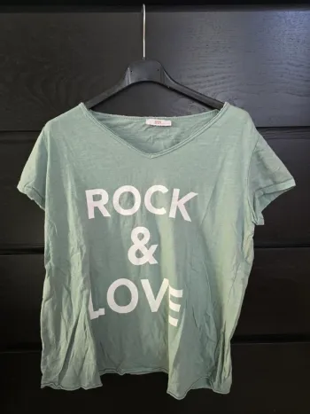 Tee-shirt vert Rock & love Izzy
