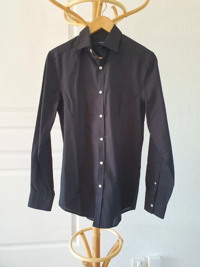 Chemise noire taille s homme Kiabi