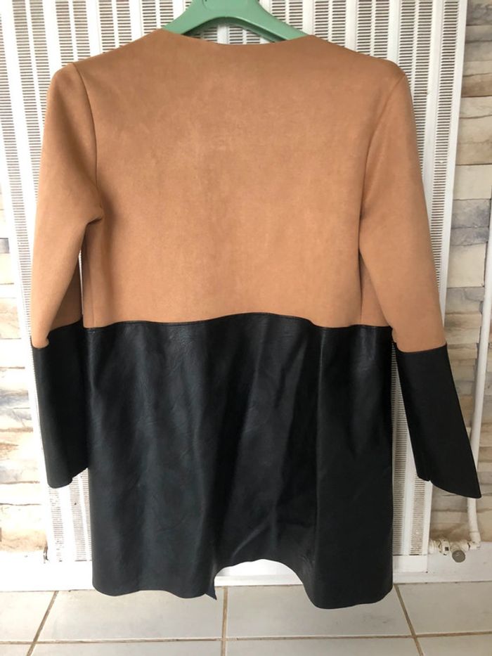 Veste bi matière - photo numéro 4