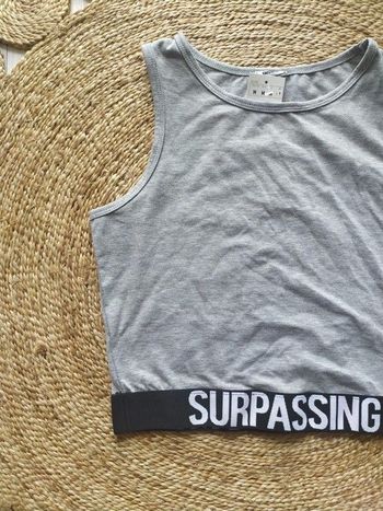 Brassière de sport gris Taille M Pimkie Neuf avec étiquette
