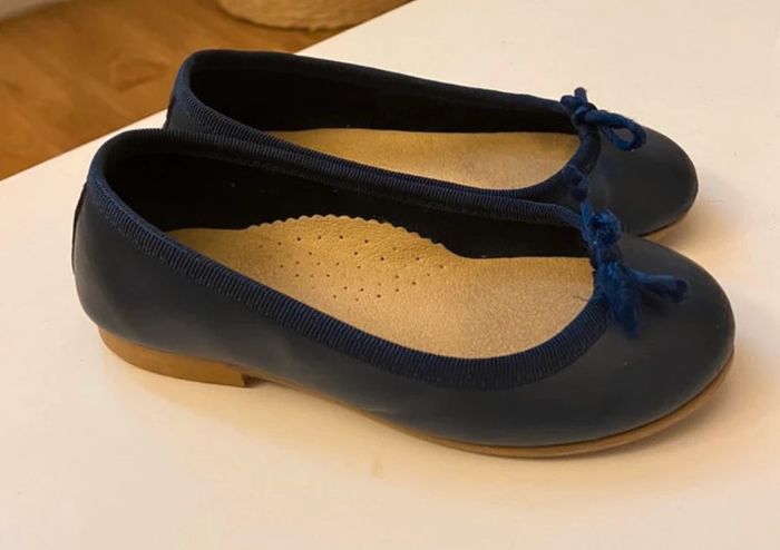 Ballerines cuir fille T.24 - photo numéro 4
