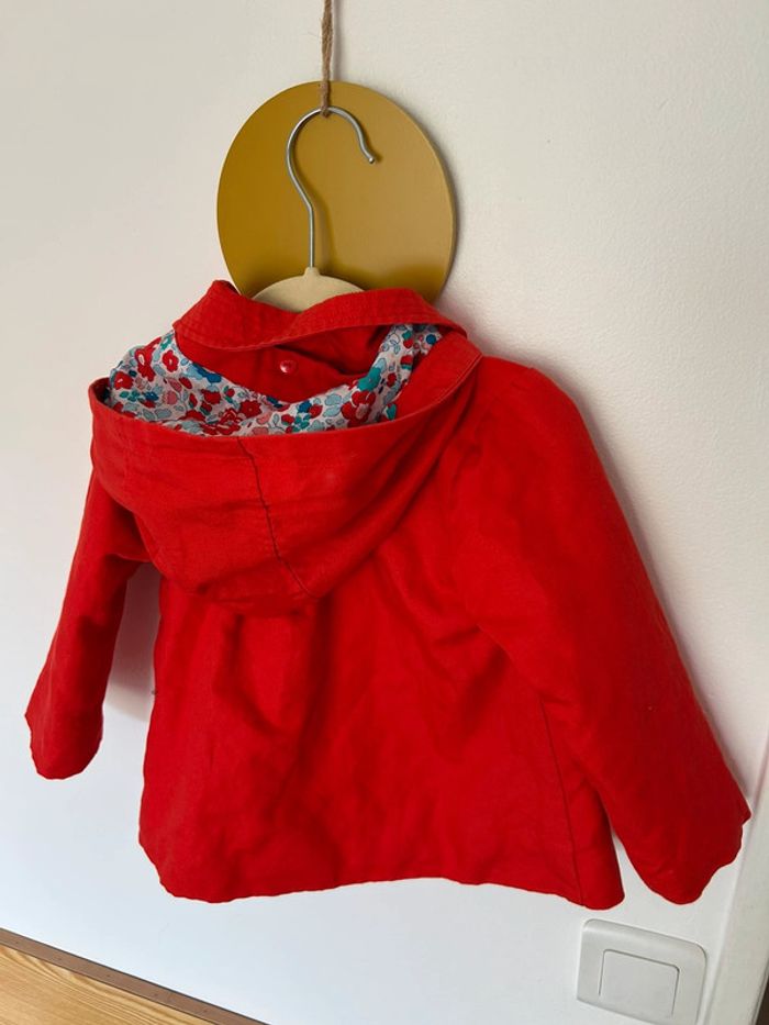 Veste légère Jacadi avec capuche liberty - photo numéro 3