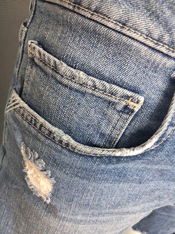 Reiko short en jean d'été T.36 en tbe - photo numéro 3