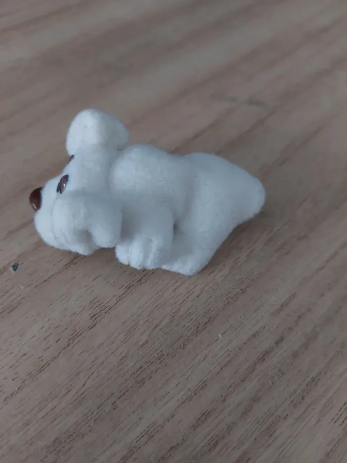 Mini bébé chiot blanc oreilles courtes - Pound Puppies - photo numéro 4