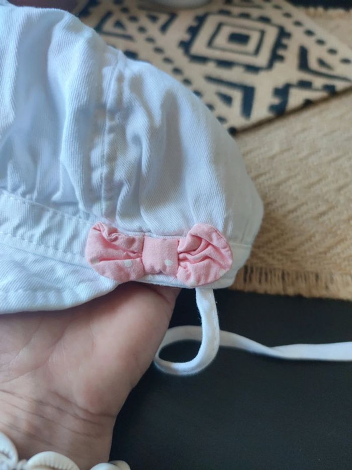 Casquette souple blanc - photo numéro 3