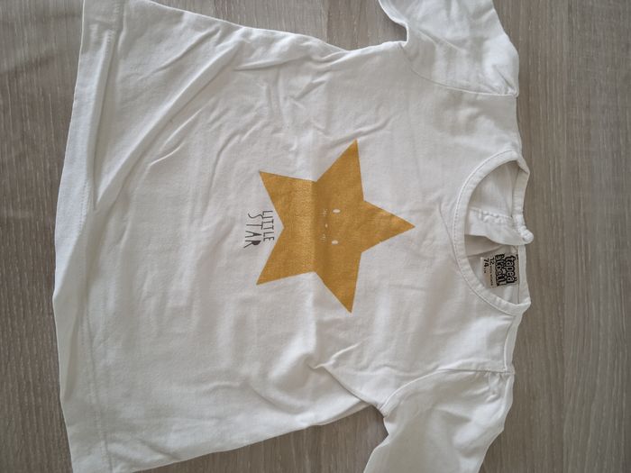 Lot t-shirt manches longues 12 mois - photo numéro 3