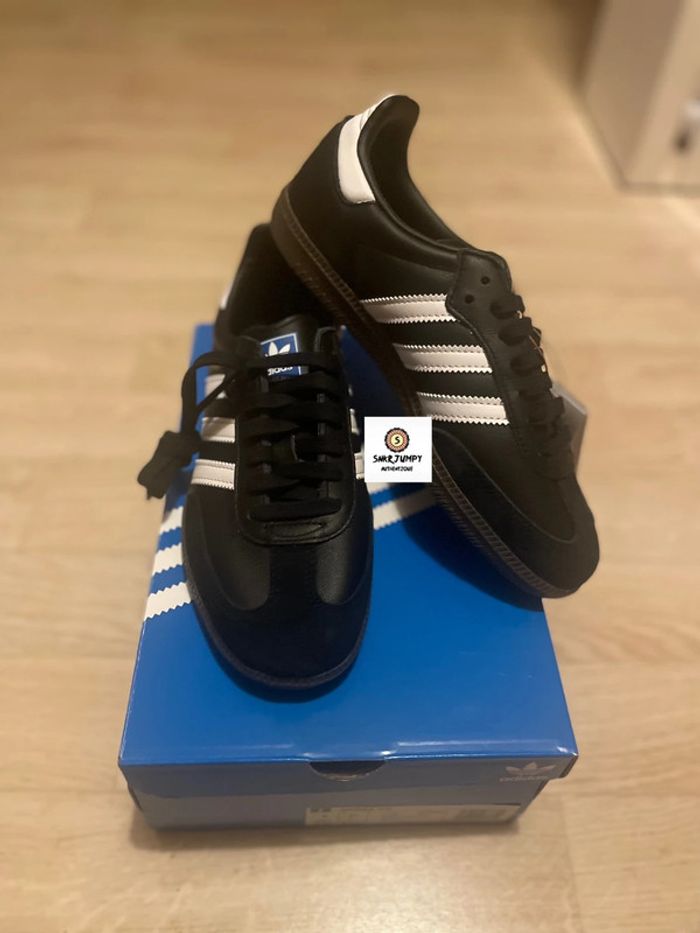 Adidas Samba Black Og - photo numéro 2