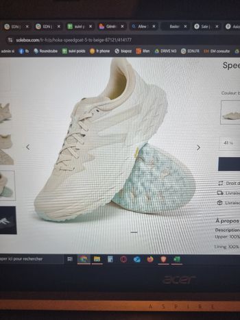 Chaussures de sports blanc