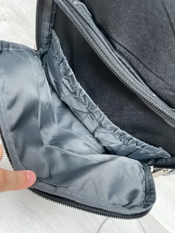 Eddie Bauer Backpack Maternity Pregnant Baby black grey 18L waterproof - photo numéro 11