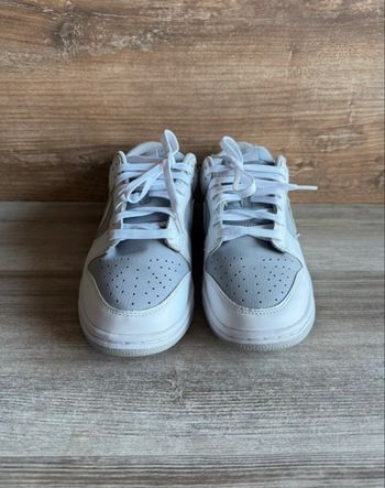 Nike - Dunk basse rétro coloris blanc/gris