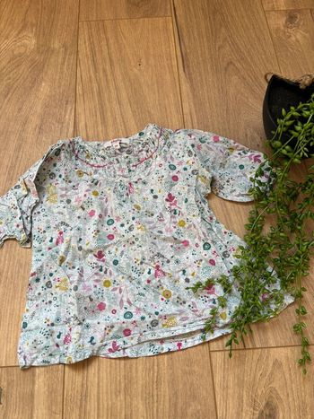 Blouse fleurie