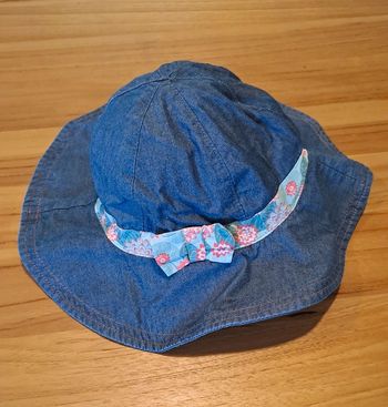 Chapeau été petites fleurs 🌸