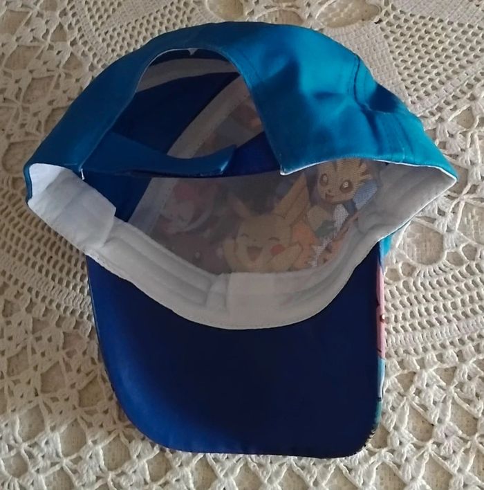 Casquette Pokemon avec tous les petsonnage - réglable - photo numéro 2