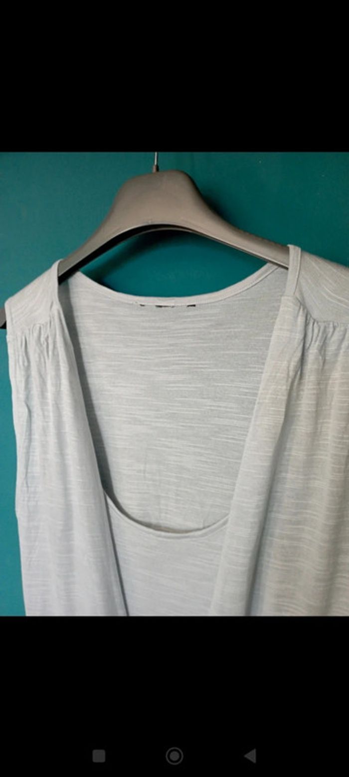 Tee shirt gris clair - photo numéro 2