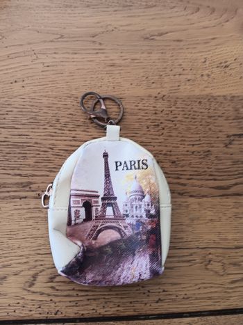 Porte monnaie attache porte clé