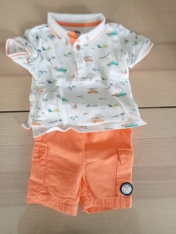 Ensemble short polo