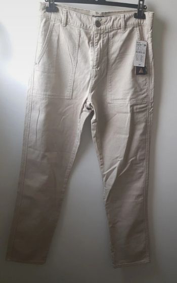 👖 Pantalon cargo beige homme – Kiabi – Taille 38 – Neuf avec étiquette 👖