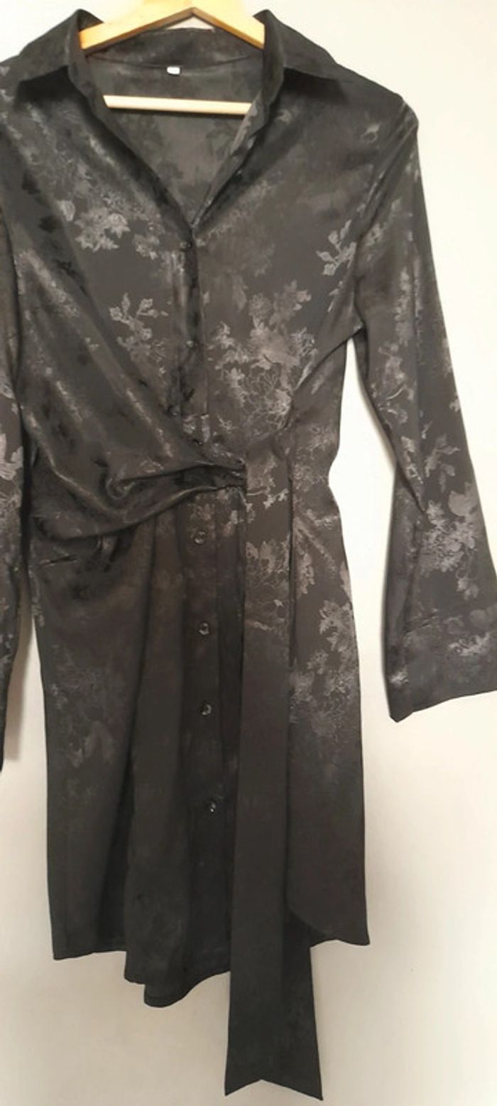 Robe chemise noir - photo numéro 3