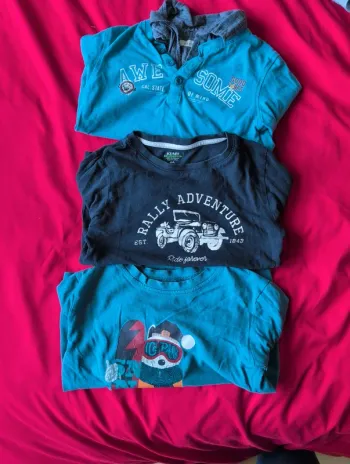 Lot 3 tee-shirts