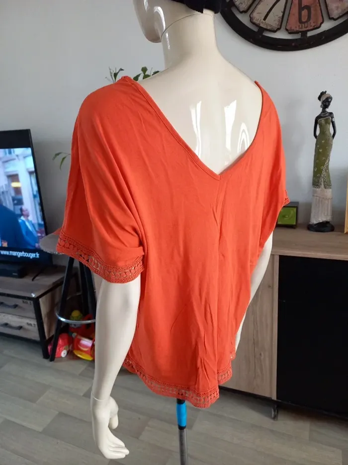 Tee-shirt femme fantaisie T.L - photo numéro 4