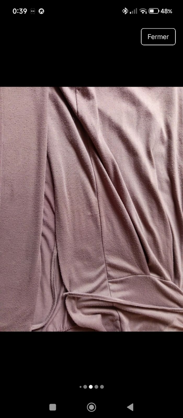 Gilet femme marron taille L - photo numéro 6