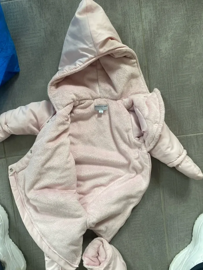 Veste automne hiver bébé fille 3 mois - photo numéro 3