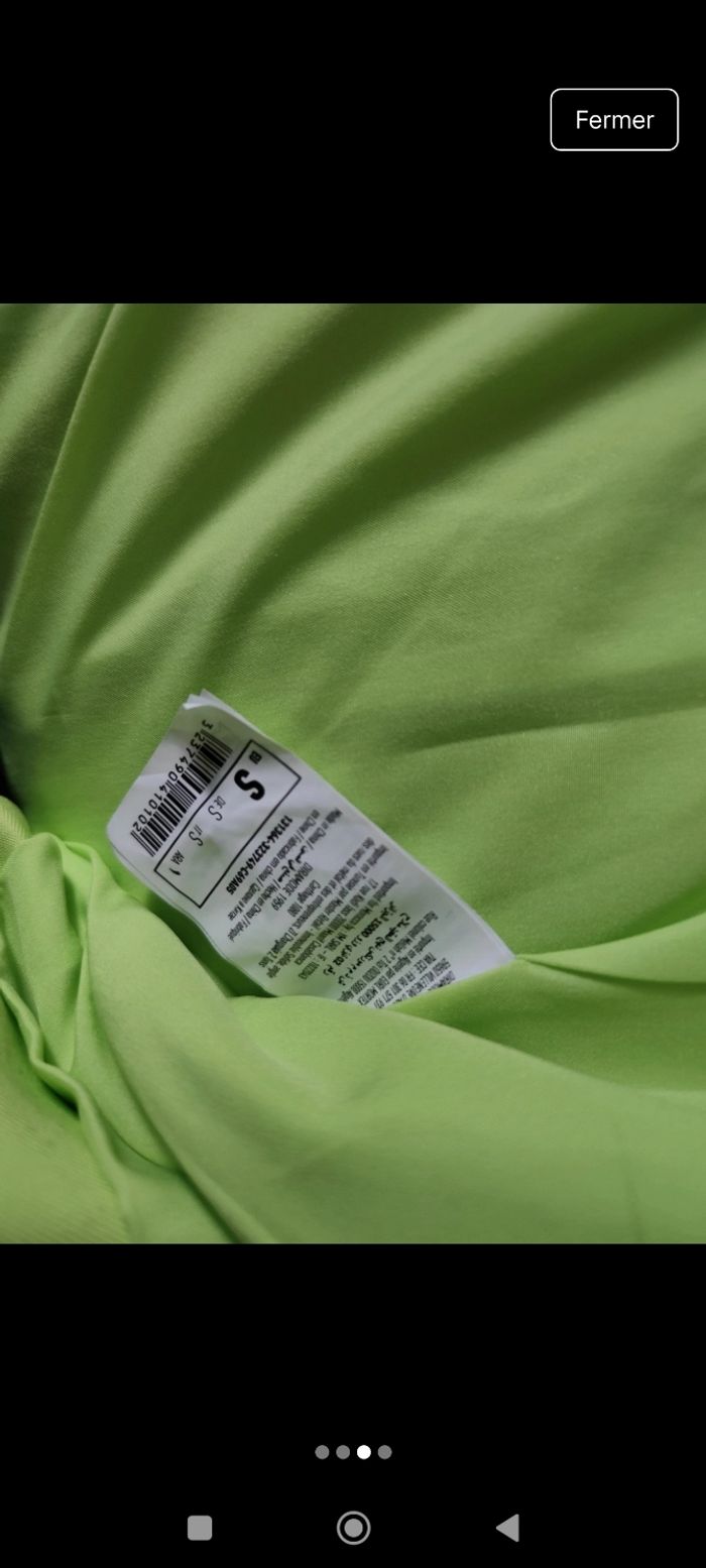 Veste vert pomme - photo numéro 3