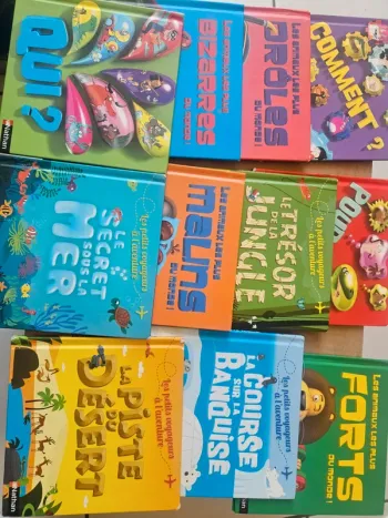 Lot livres Nathan