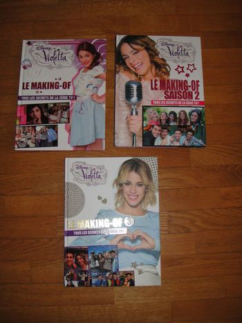 Making of des 3 saisons de Violetta