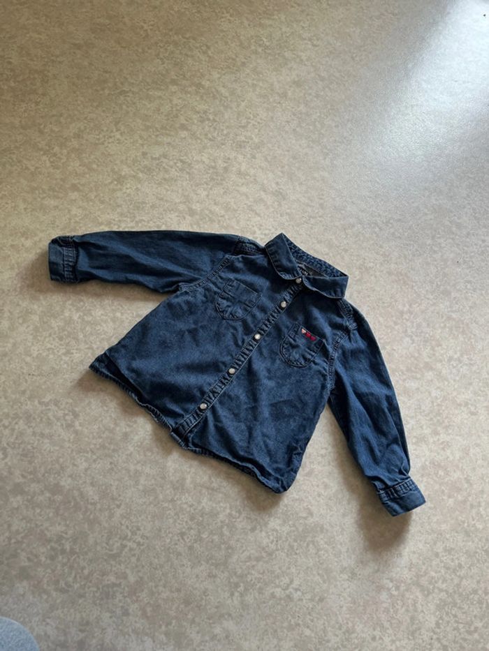 Chemise en jean fille 18 mois