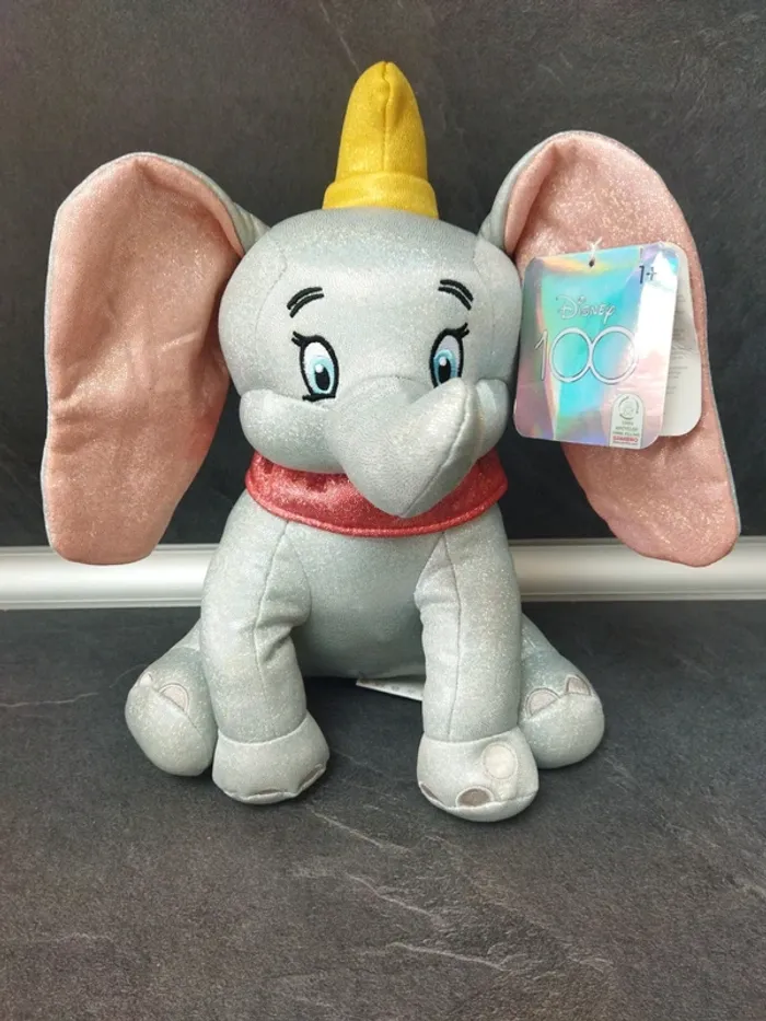 Peluche dumbo musical 100 ans Disney