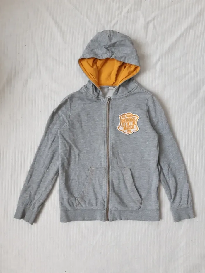 Gilet zippé à capuche Name It 9/10 ans