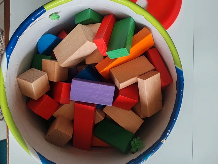 Baril de cube de construction - photo numéro 4