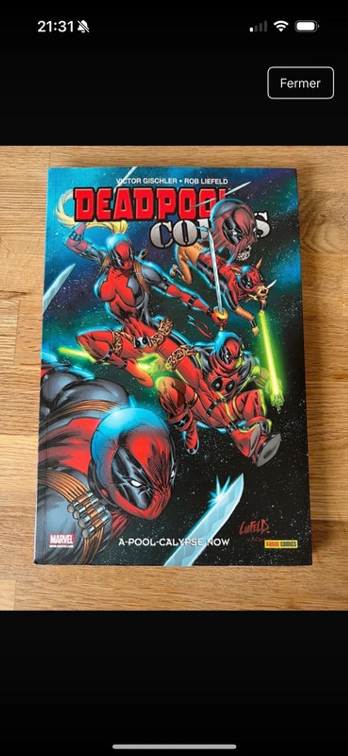Livre deadpool