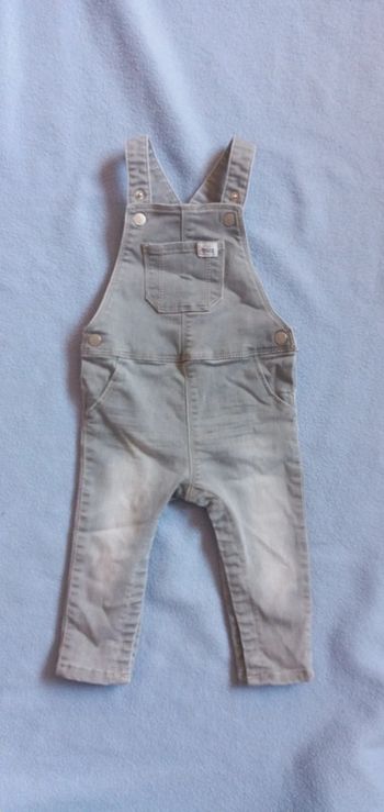 Salopette in extenso taille 80 cm