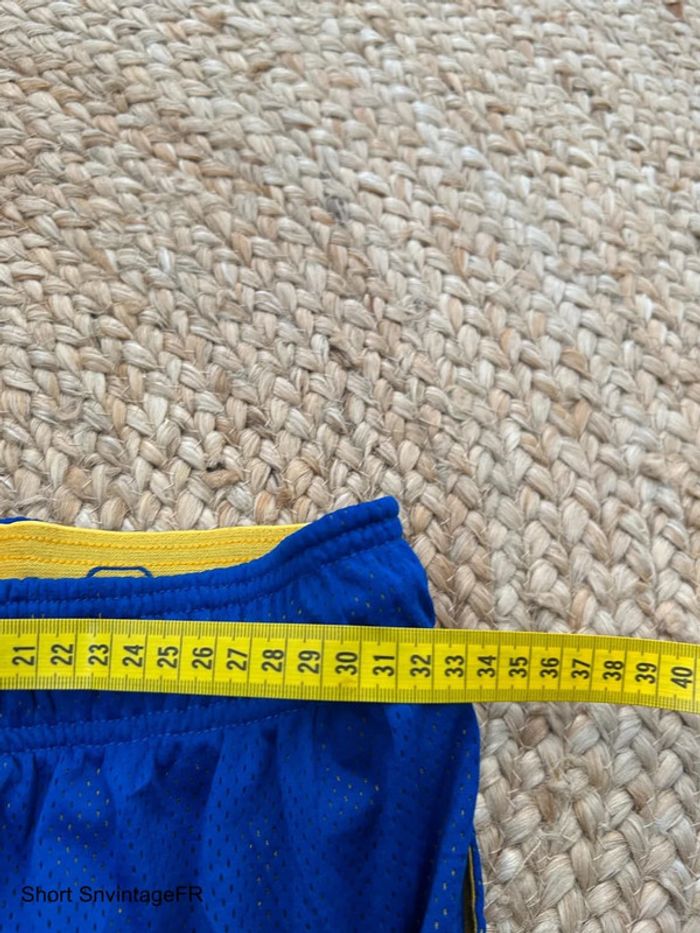 Short Homme And1 Bleu & Jaune S | Très Bon État | Style Sport & Urbain | SM1734 - photo numéro 8