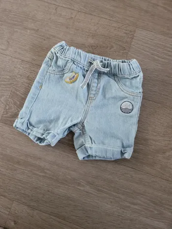 Short en jeans 12 mois