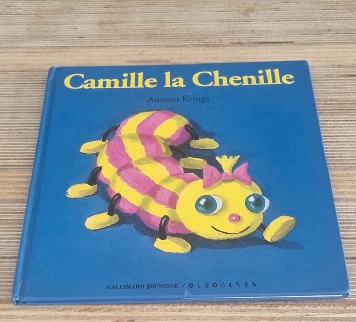 Livre camille la chenille