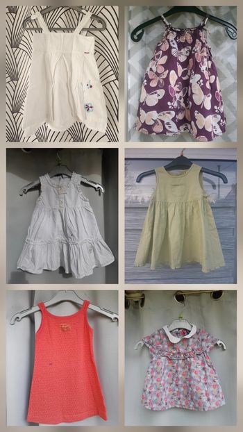 Lot fille été 18 Mois