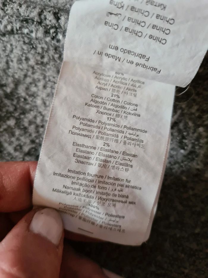 Veste gilet caché caché taille s - photo numéro 5