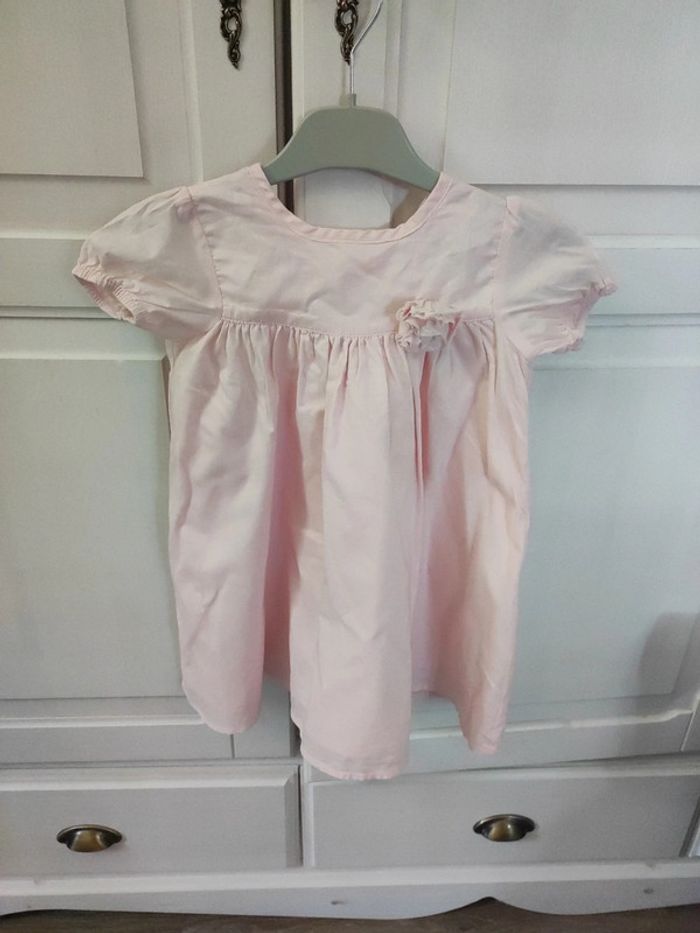 Robe fille en coton
